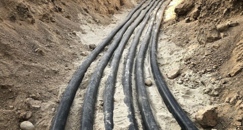  Порядок и технология укладки кабеля в землю