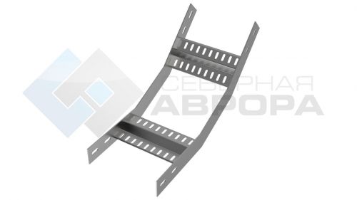 Угловая вертикальная секция НСП2 на 45 50x40x3 мм - подробное фото