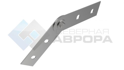 Соединитель кабельных лотков шарнирный СНШ - подробное фото